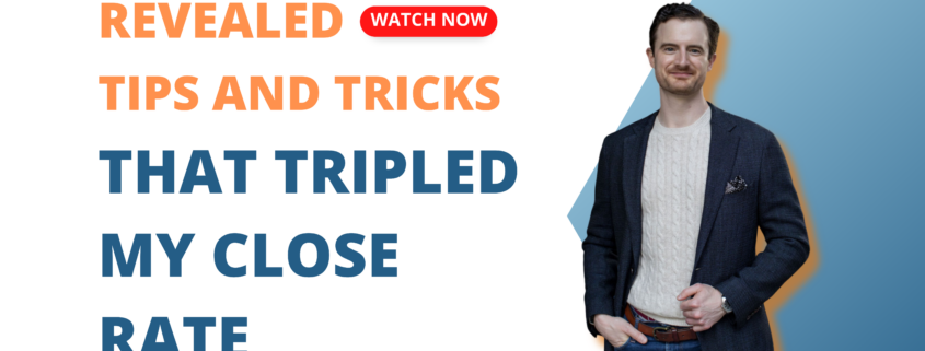 How I Tripled My Sales Close Rate from 34% to 81%